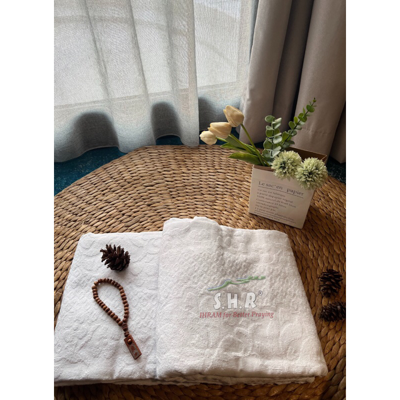 [KAIN IHRAM SHR DEWASA] JUMBO Motif Mawar