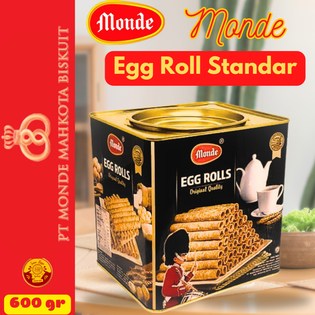 

MONDE SERENA EGG ROLLS ORIGINAL 600 GRAM [ HARGA UNTUK 1 DUS ] / Monde Top Selected Persegi / KHONGGUAN TOP EKONOMI PERSEGI 1150 GR {PROMO TERBATAS}