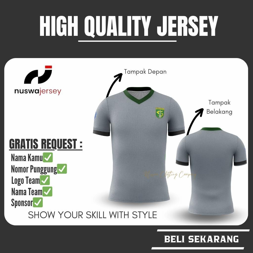 Jersey Persebaya Away 2023/2024 Jersey Anak Jersey Dewasa Full Printing