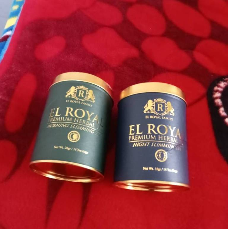 

• El Royal Premium Tea / Teh Pelangsing Siang & Malam (1 paket) - BPOM 100% ORIGINAL