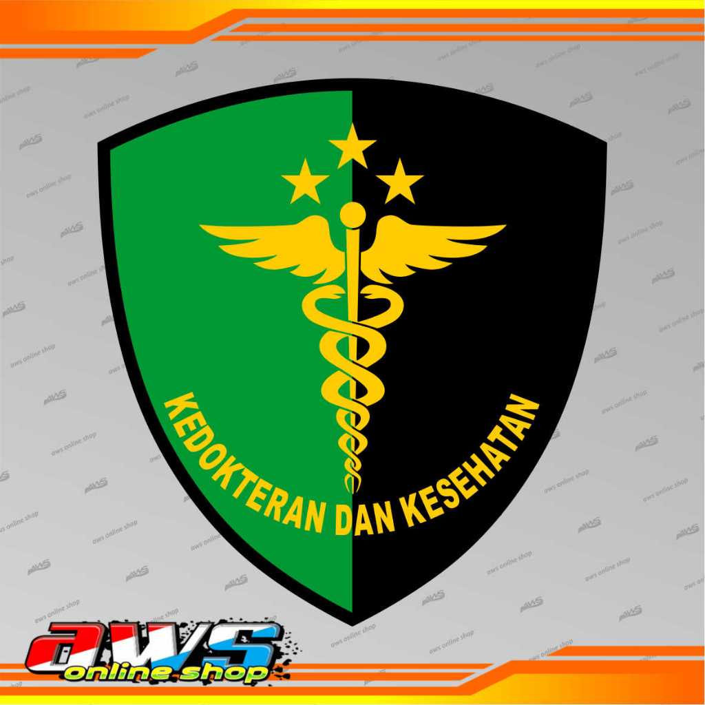 

Sticker Kedokteran Dan Kesehatan Polri / DOKPOL BIG Size