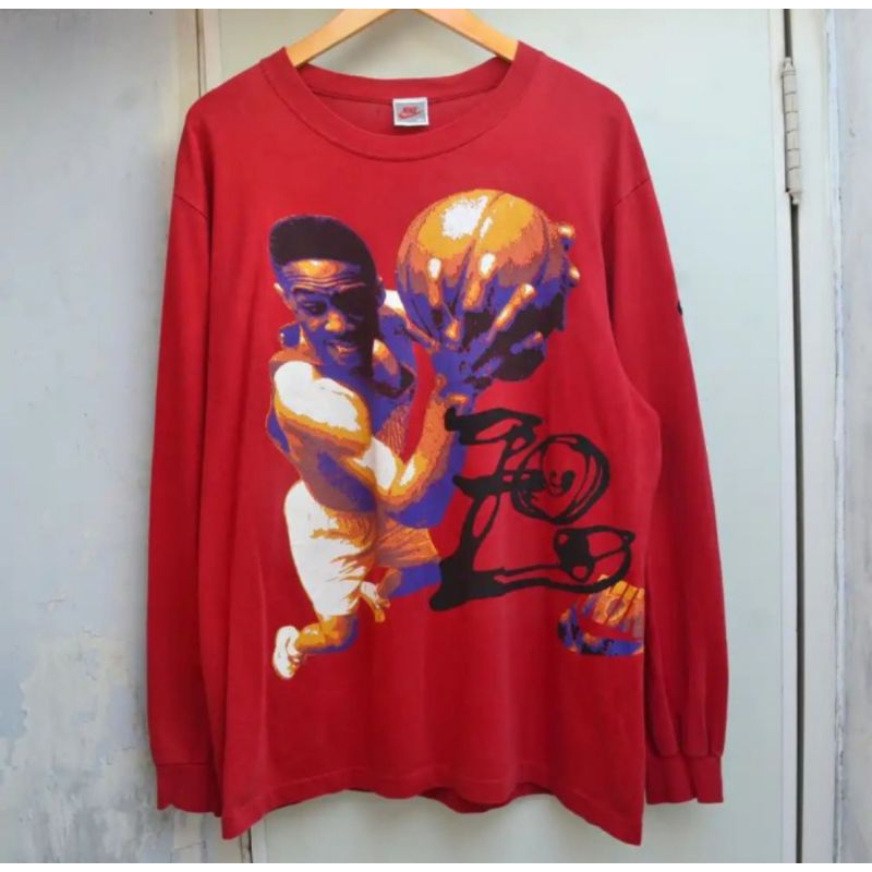 Kaos Vintage Nike Basketball 100% Original