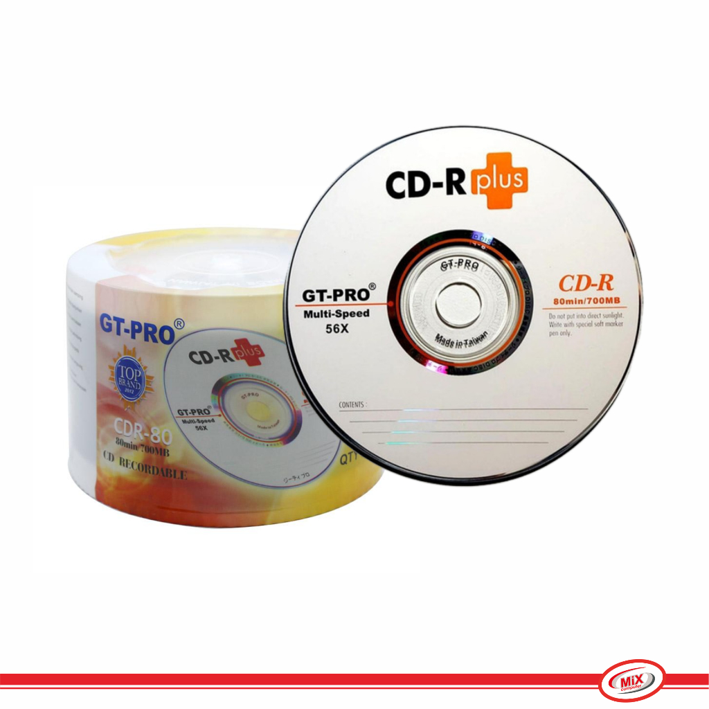 CDR GT-Pro Plus 56x 700MB / CD-R GT-Pro+ / CD Blank GT-Pro Plus