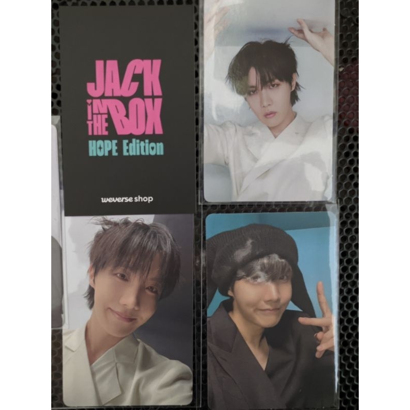 Photocard Official BTS J-Hope POB Benefit LD Jack in The Box Hope Version pc rpc Hoseok Murah JITB b