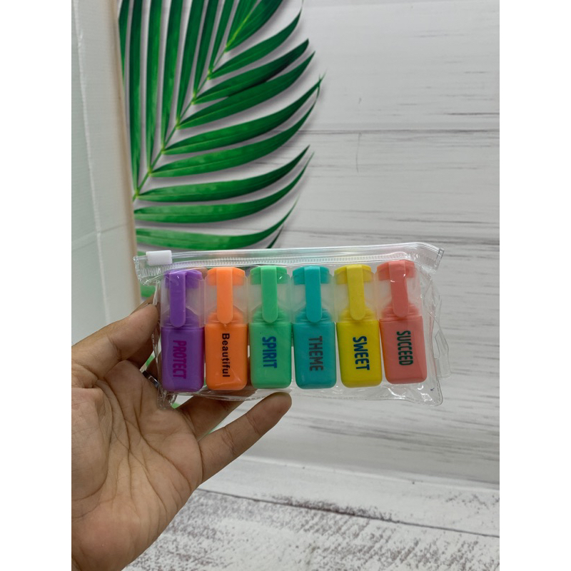 

Pen stabilo set isi 6