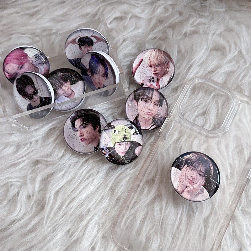 TREASURE GLITTER POPSOCKET - GRIPTOK KPOP