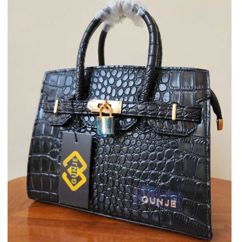 tas wanita original bahan kulit buaya