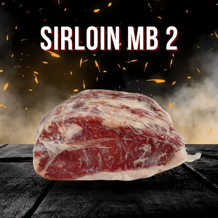 

SIRLOIN STEAK GRAIN FED MB 2+ | STRIPLOIN BEEF STEAK | HAS LUAR WHOLE I SIRLOIN UTUH I SIRLOIN WHOLE