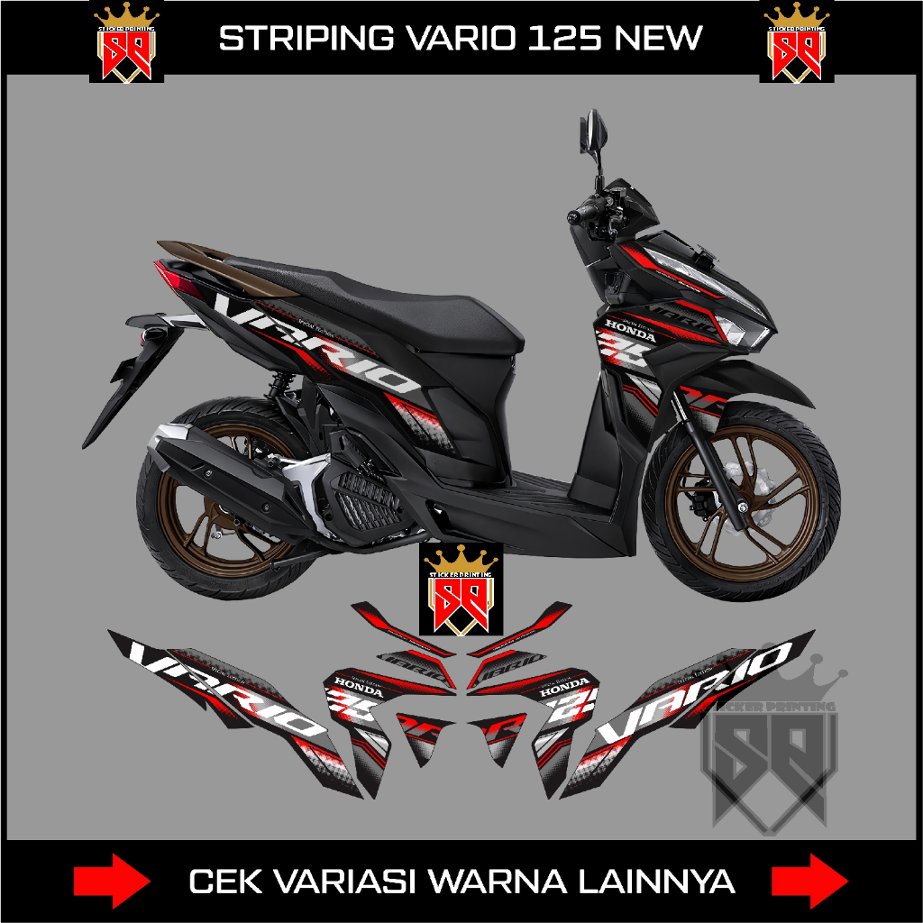 DECAL STRIPING NEW VARIO 125 2022/2023 - STICKER HONDA VARIO NEW 125