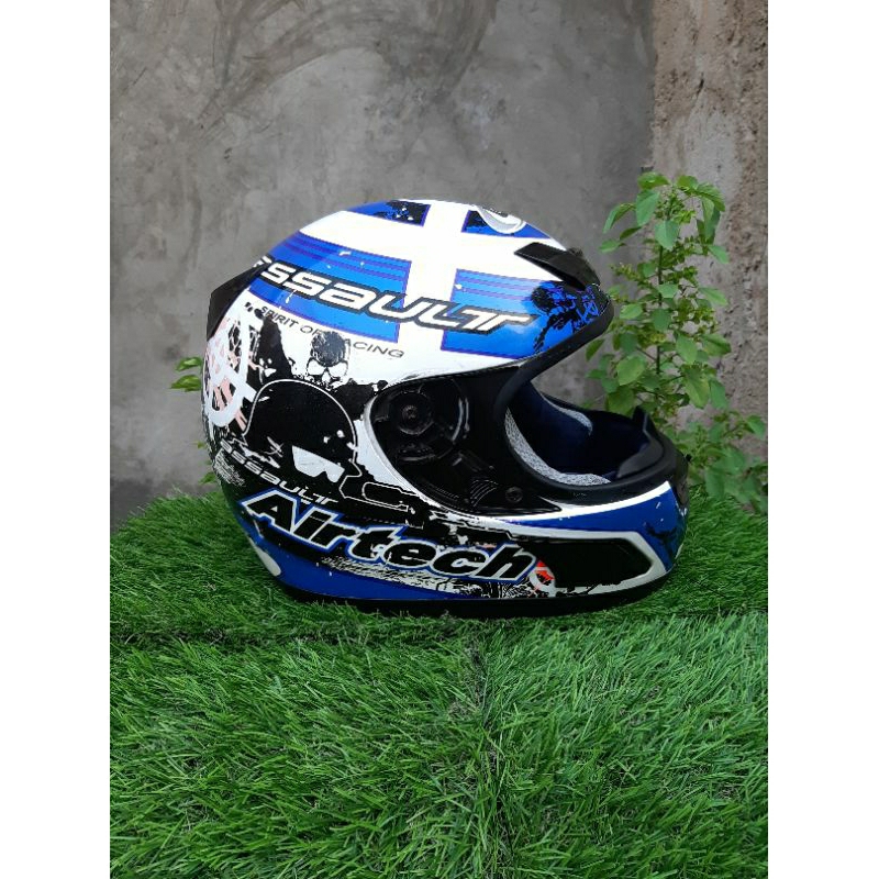 Helm Gm Airtech Tanpa Visor Size L (Bekas)
