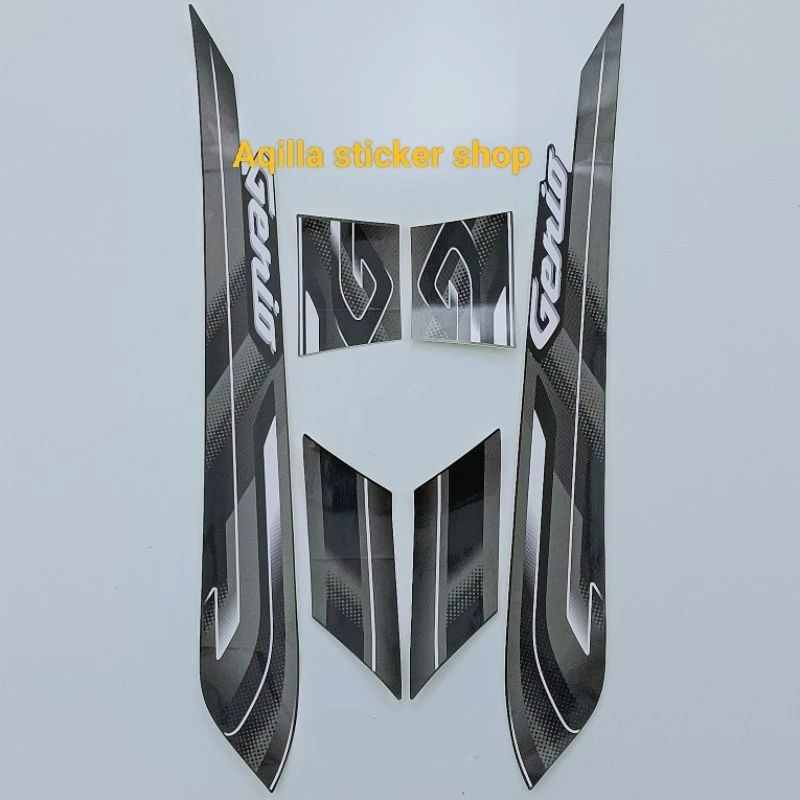 Lis les polet sticker.motor genio striping standar motor genio tahun 2022/23