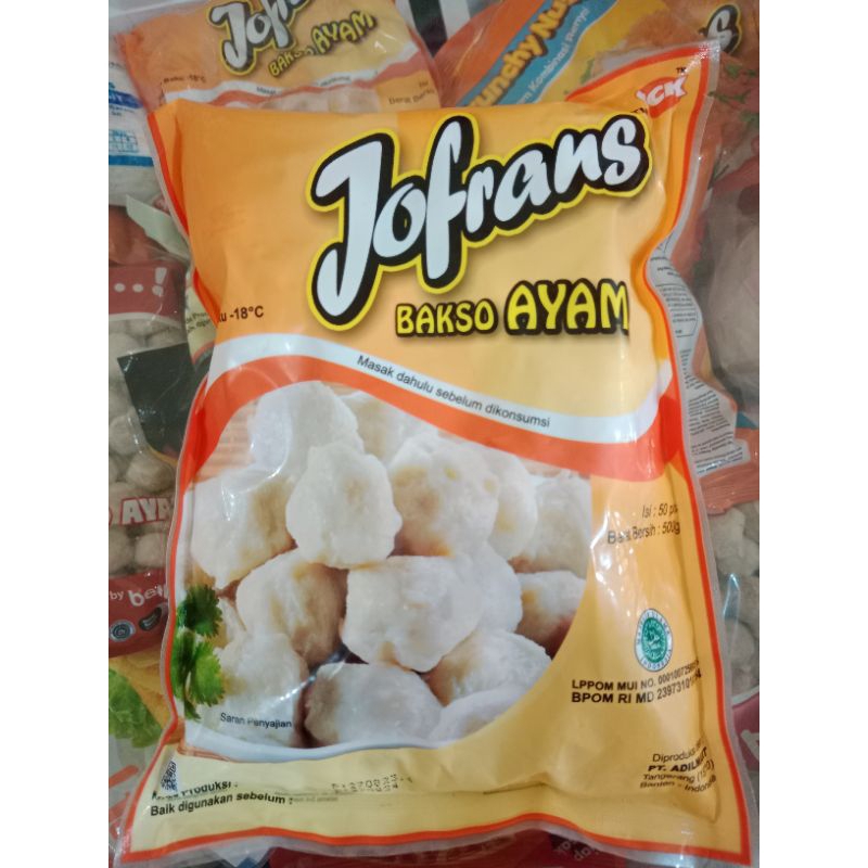 

Bakso ayam jofrans