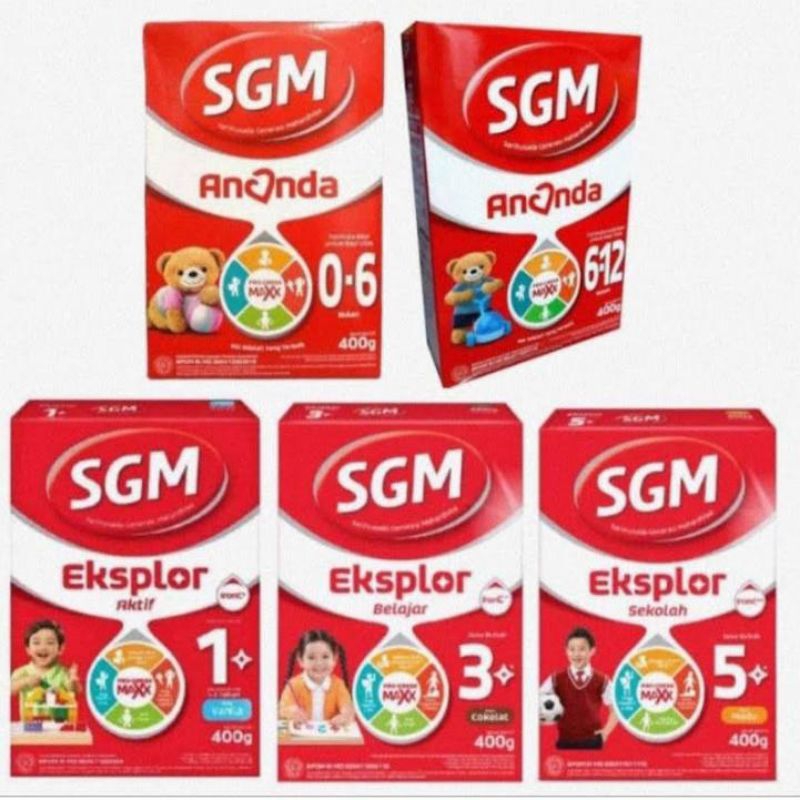 susu sgm 0-6 bln 6-12bulan  1+ 3+ 5+
