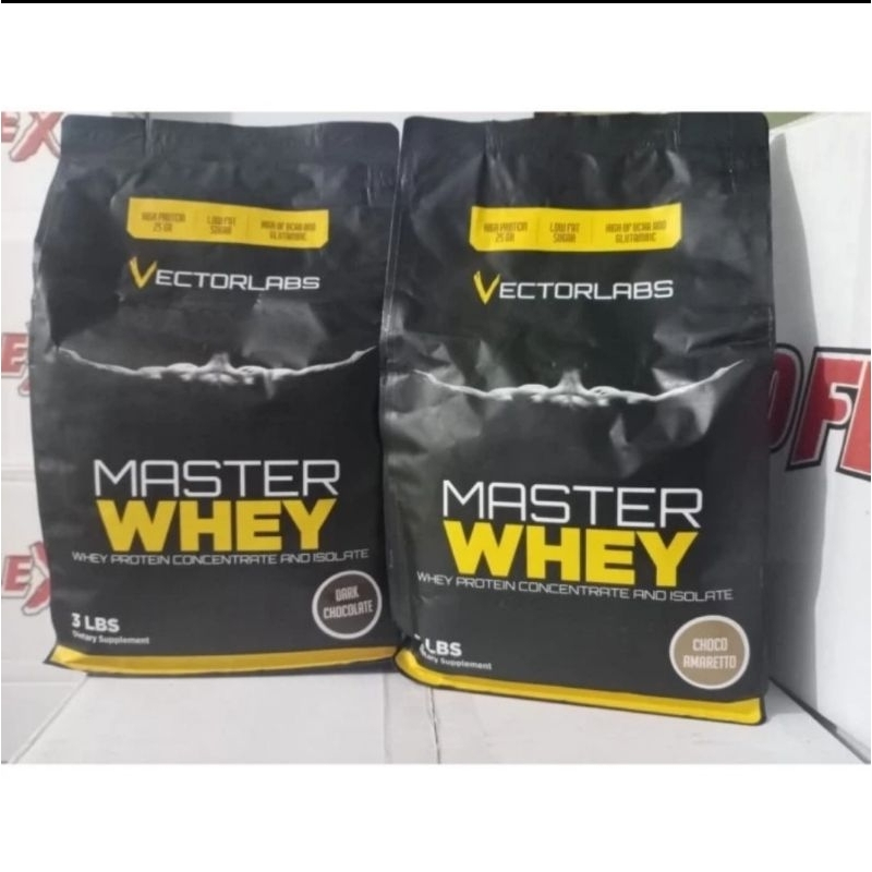 VectorLabs Master Whey 3Lbs- Pure Whey Protein Isolate