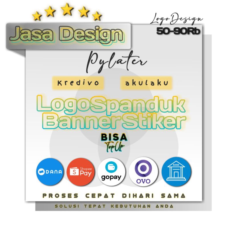 Dana TOPlater Jasa Buat Banner|Spanduk|Stiker|Logo Proses Cepat VIP 1