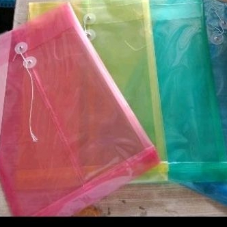 

(12pcs) map plastik tali Per Pack isi 12