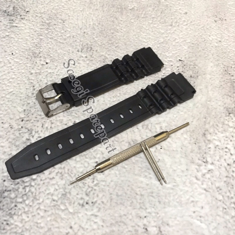 Strap Tali Jam Tangan Casio W-87h Tali Casio W-88 Casio W87h W87 W88 Rubber