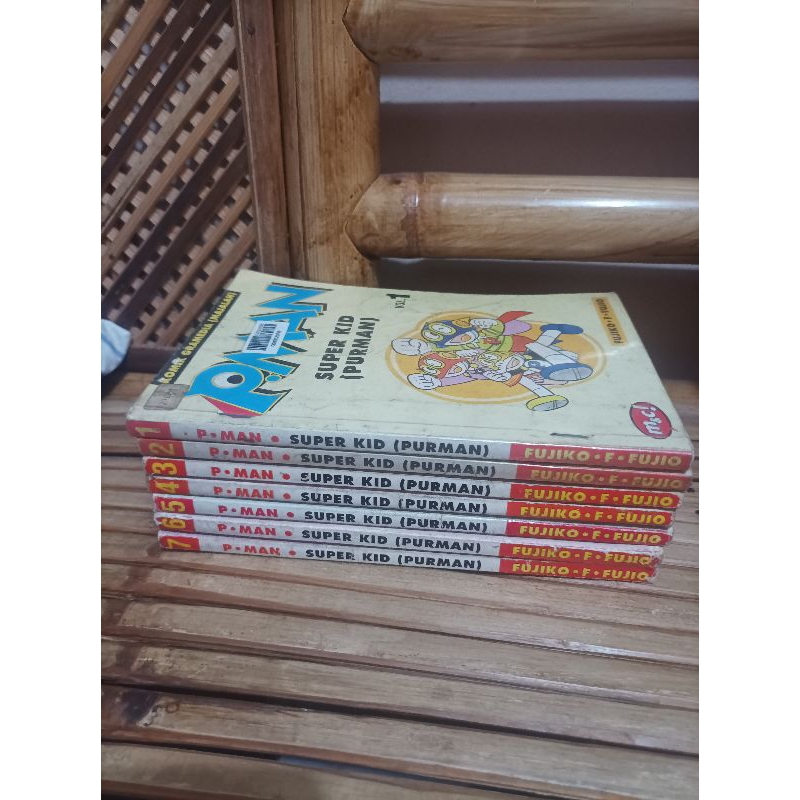 komik p-man super kid 1-7 tamat