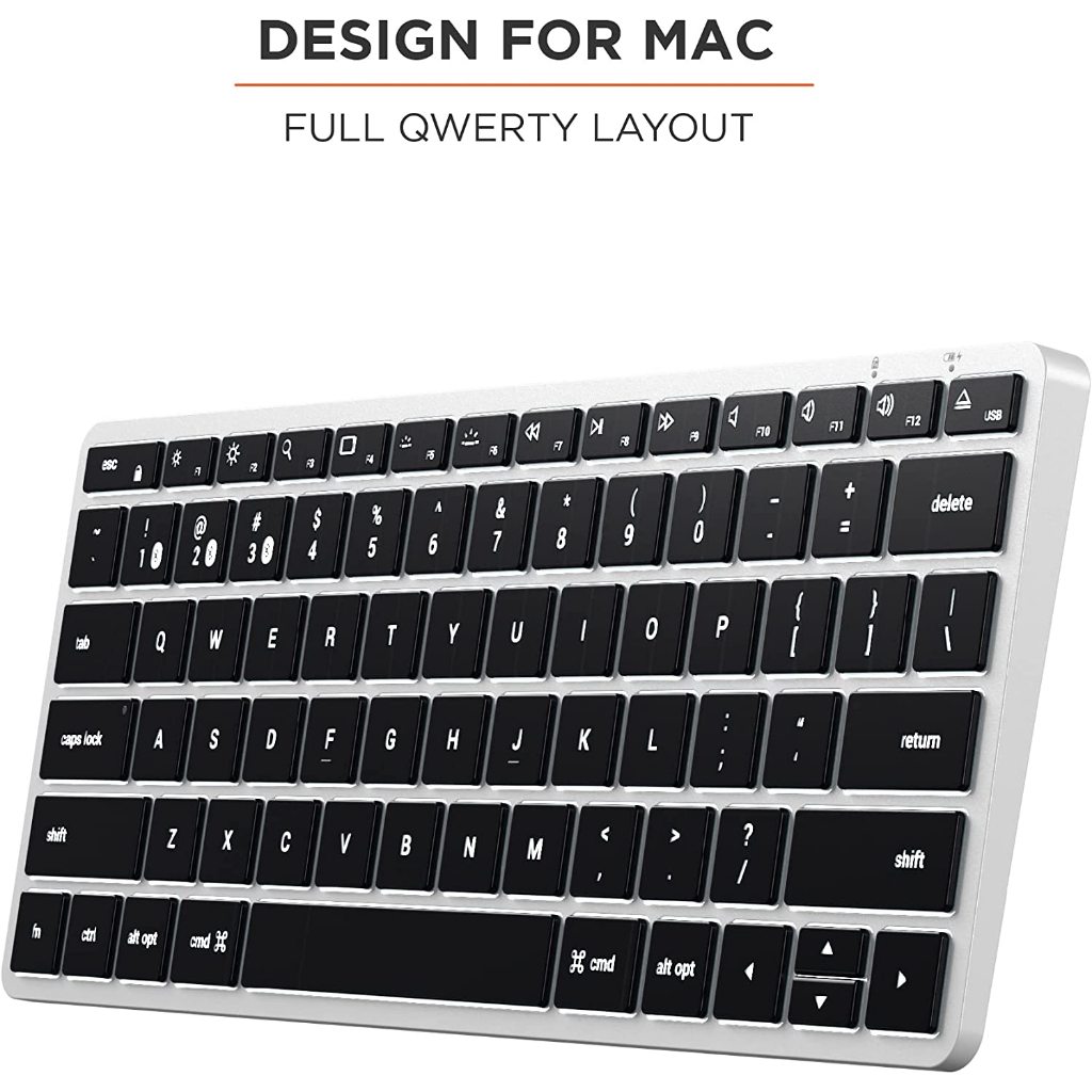 Satechi Slim Bluetooth Backlit Keyboard X1 – For Mac