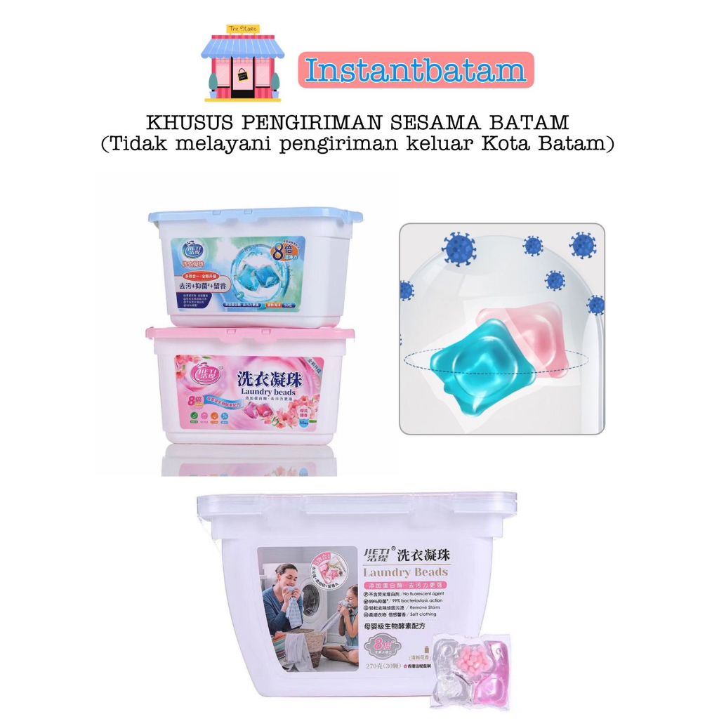 570 Laundry Gel Ball / Detergent Laundry Murah  / Sabun Cair Ajaib / Sabun Cuci Pakaian