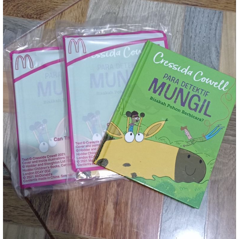 buku cerita mcd mc donalds cressida cowel detektiv mungil