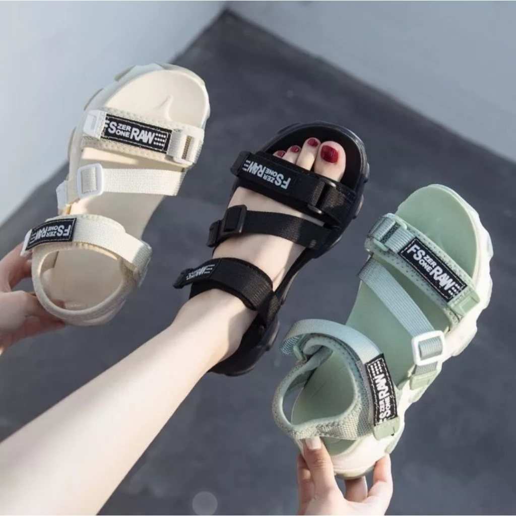 PROMO sandal gunung  FS zerone raw  Sandal wanita anak dan dewasa
