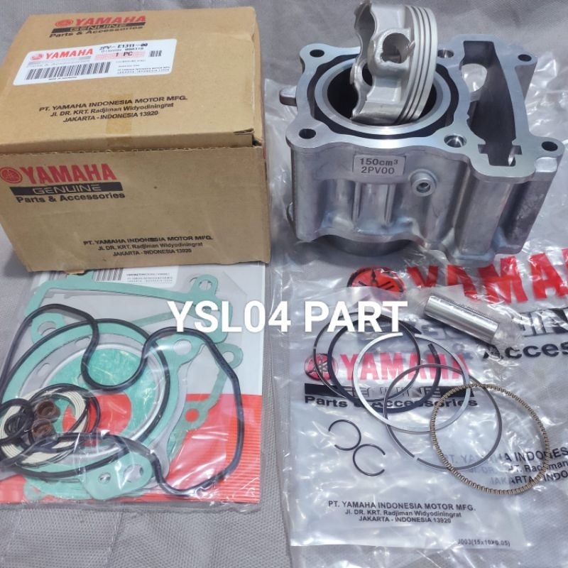 BLOK SEHER KOMPLIT 2PV YAMAHA JUPITER MX KING 150CC ORI MX KING