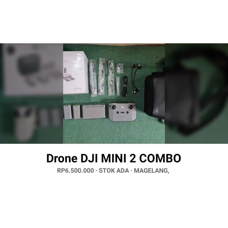 drone DJI MINI 2 COMBO
