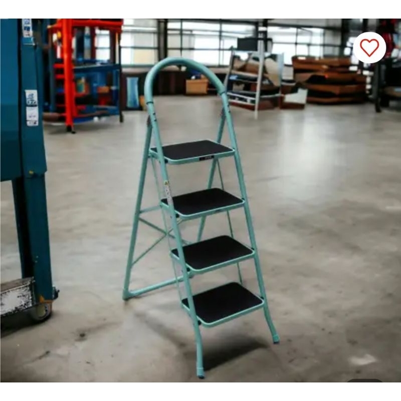 tangga 4 step stool FIXSTEP BY KRISBOW alumunium blue