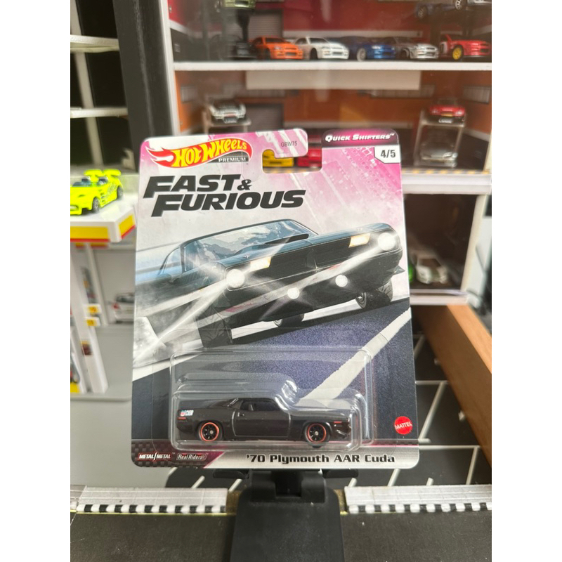 Hot Wheels Premium Fast and Furious 70 Plymouth AAR Cuda
