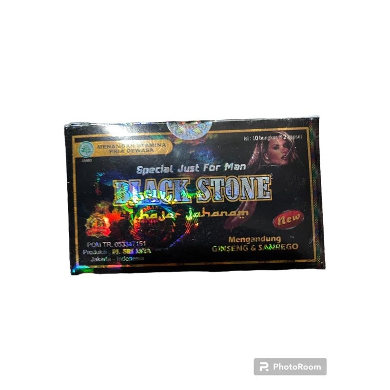 jamu stamina  pria"BLACK STONE" kapsul