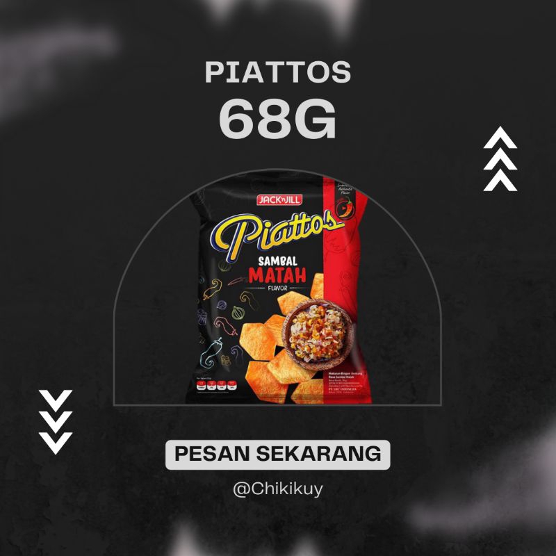 

Piattos (68g) Sambal Matah