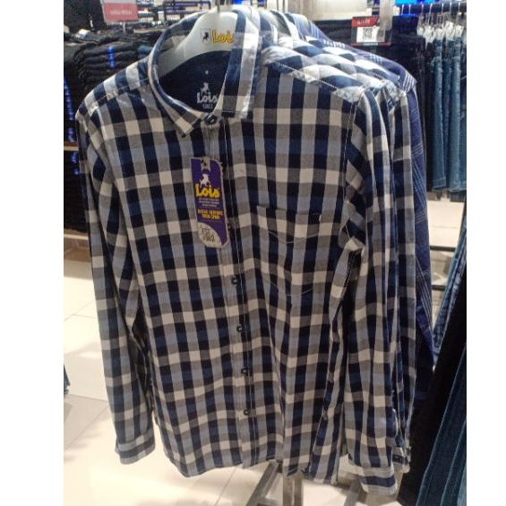 kemeja cowok merk Lois new
