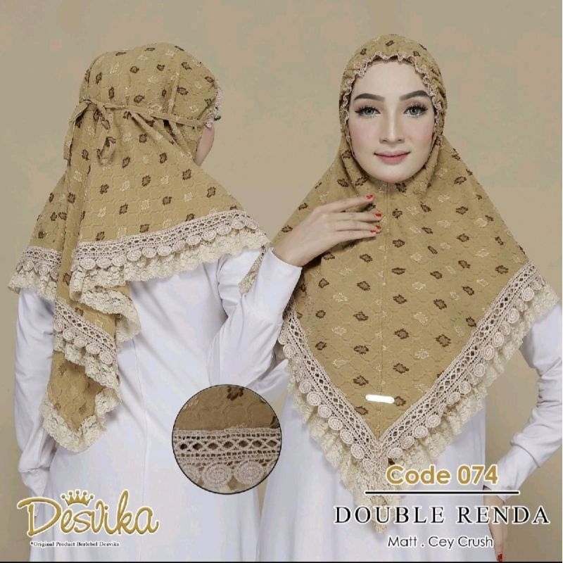 HIJAB INSTAN/ Hijab Desvika code 074 by DESVIKA