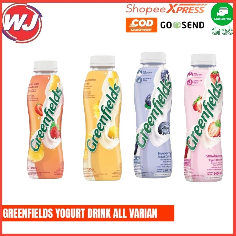 

GREENFIELDS YOGURT DRINK ALL VARIAN