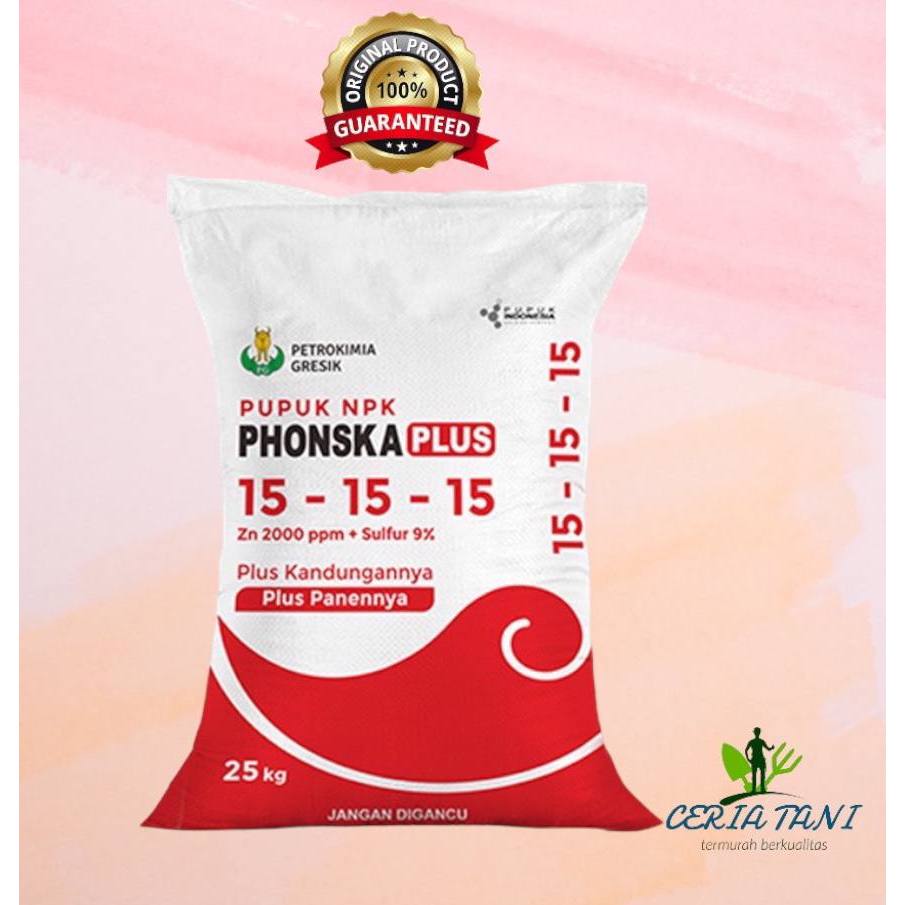 PUPUK NPK PONSKA PLUS 15 15 15 ECER 1KG
