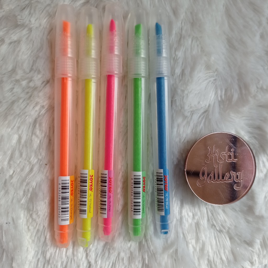 

Highlighter Penanda Berwarna Joyko HL-73 ~ 76 kecil