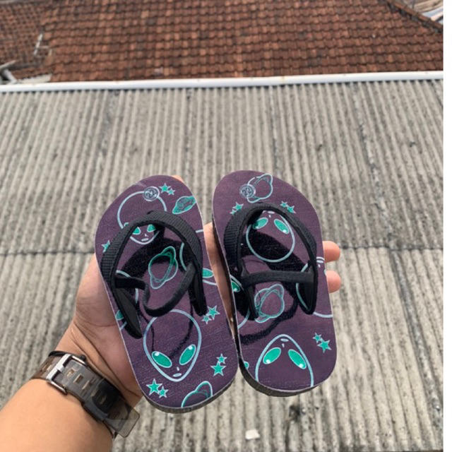 Sandal Anak Baby Tali Belakang Venom Alien