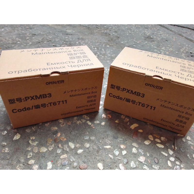 Absober busa pembuangan maintenance box T6711 PXMB3 L1455 WF7611 Wf7711 WF7711 Epson