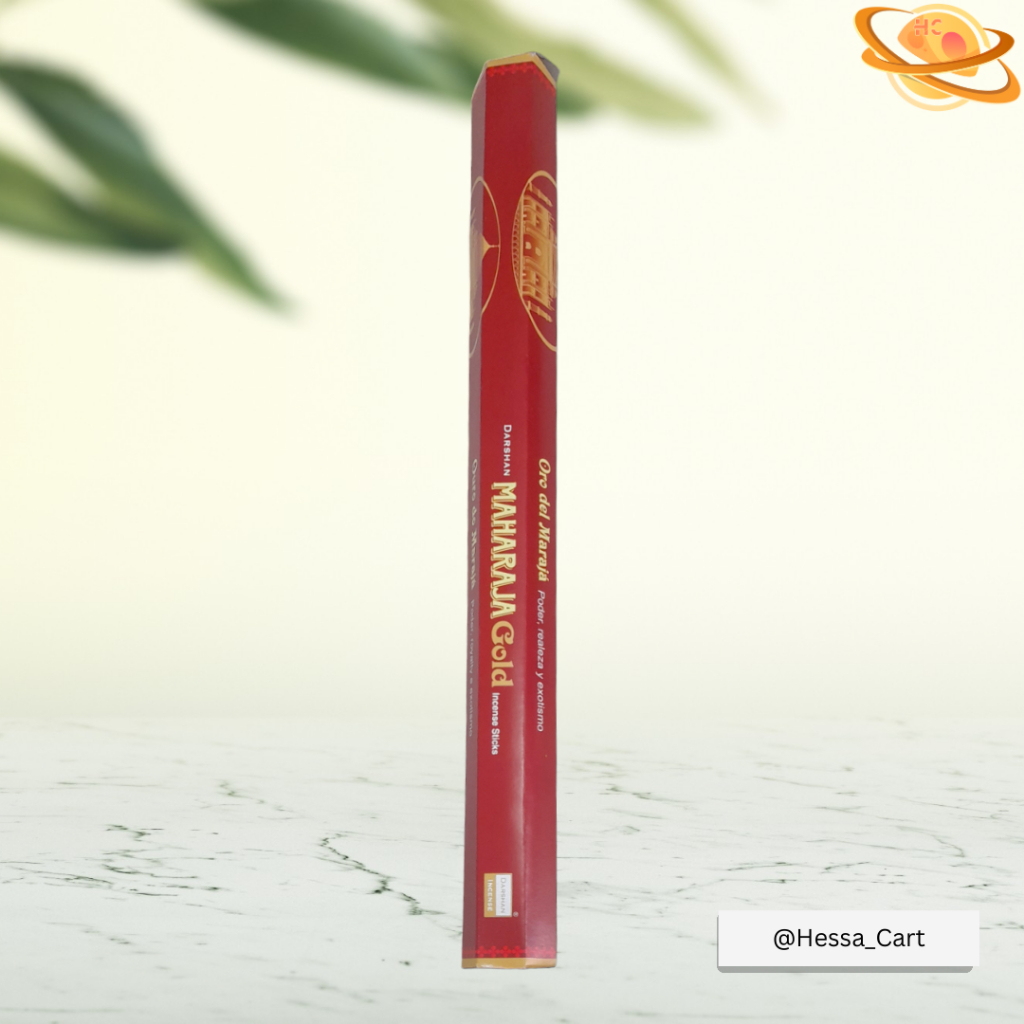 Dupa Hio Maharaja Gold Hexa Long Panjang Besar Hio Dupa Handmade India By Darshan Dupa India Aromate