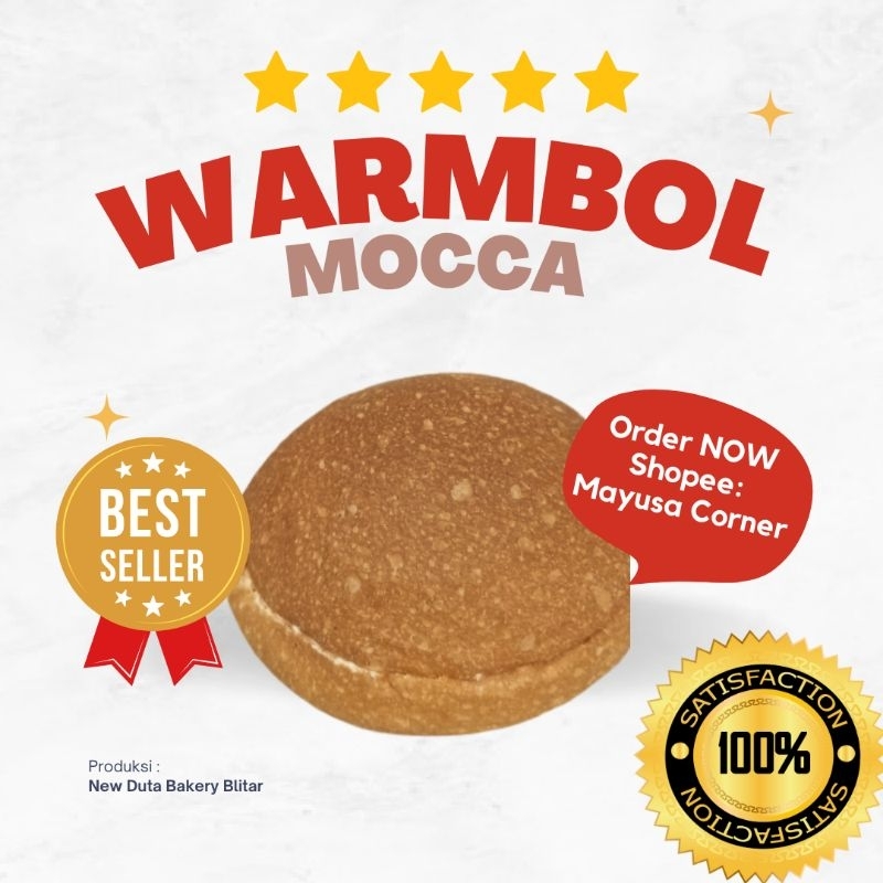 

HIDDEN GEM !!! (ISI 8pc) WARMBOL MOCCA ASLI by New Duta Bakery Blitar