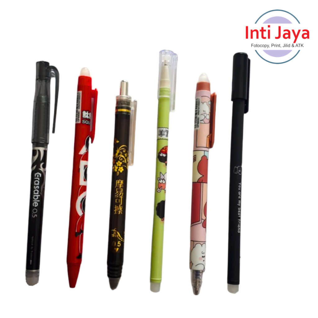 

Pulpen Bisa Dihapus/ Pulpen Karakter Lucu/ Erasable Pen Gel