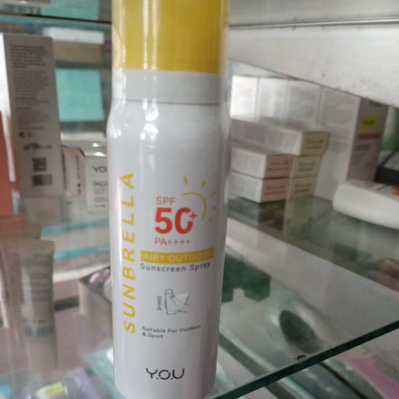 you sunbrella airy outdoor suncreen spray 50+