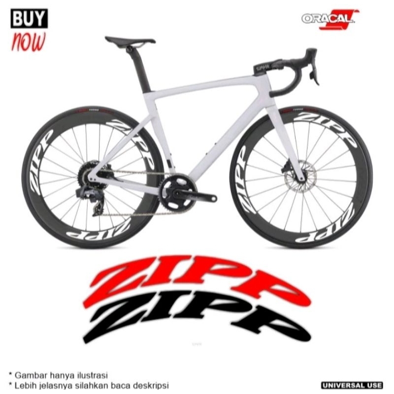 

zip cutting stiker velg/rim 700/RB/fixie
