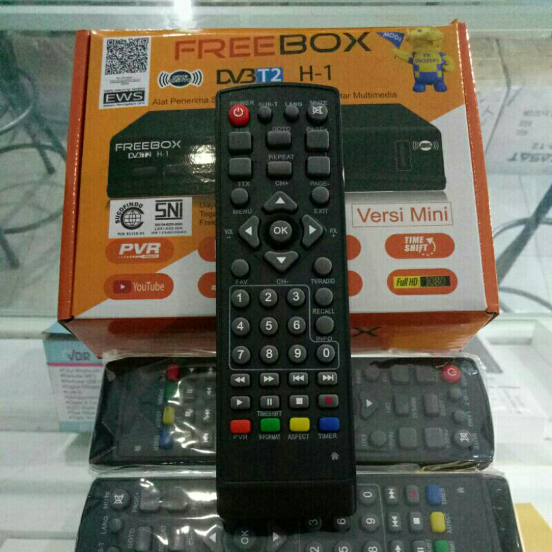 REMOTE STB MERK FREEBOX TANPA SETTING