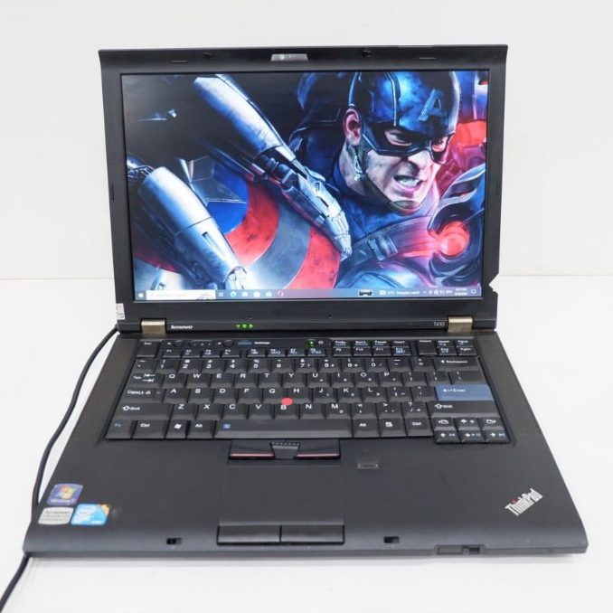 Thinkpad T410 Intel Core i5 M 520 NVIDIA NVS 3100M Ram 4Gb Hdd 500Gb Tipis Ringan Windows 10 Laptop 