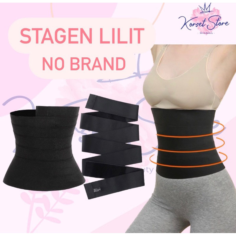 Korset Stagen SOLANIA Lilit Melahirkan Pengecil Perut / Korset Lilit Olahraga