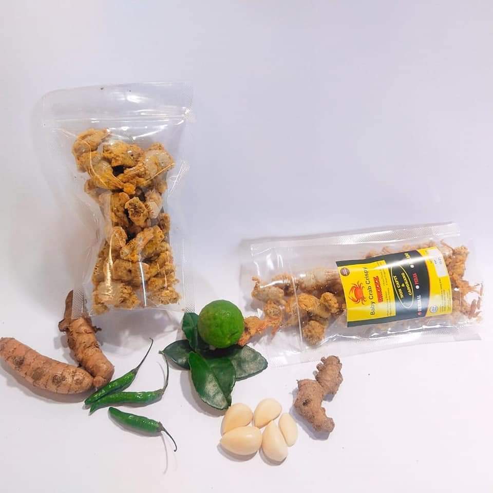 

BABY CRAB CRYSPY BEST SELLER | BABY RAJUNGAN | KEPITING KRIUK