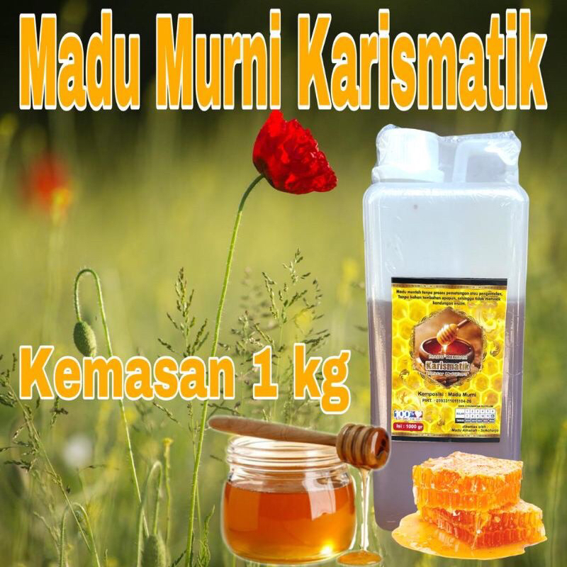 

Madu Murni Kharismatik | Madu Lebah Liar Hutan Murni 100% Asli