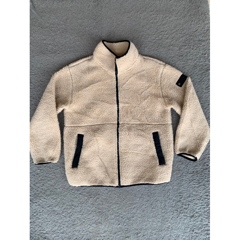 jacket jaket sherpa hangten